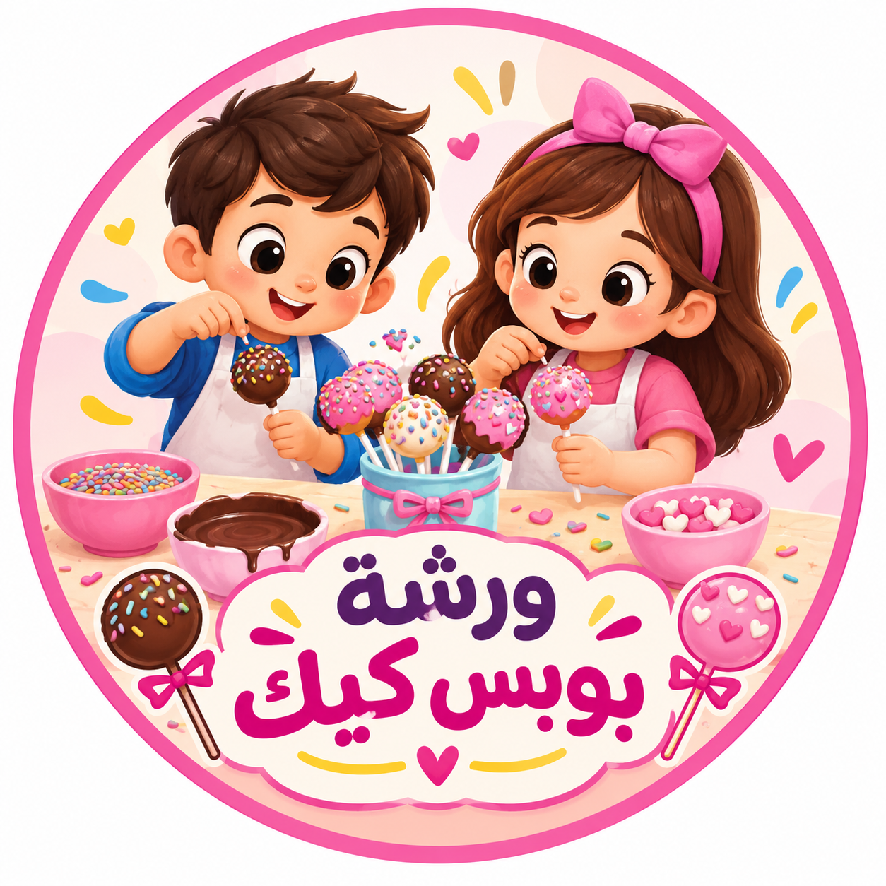 ورشة بوبس كيك